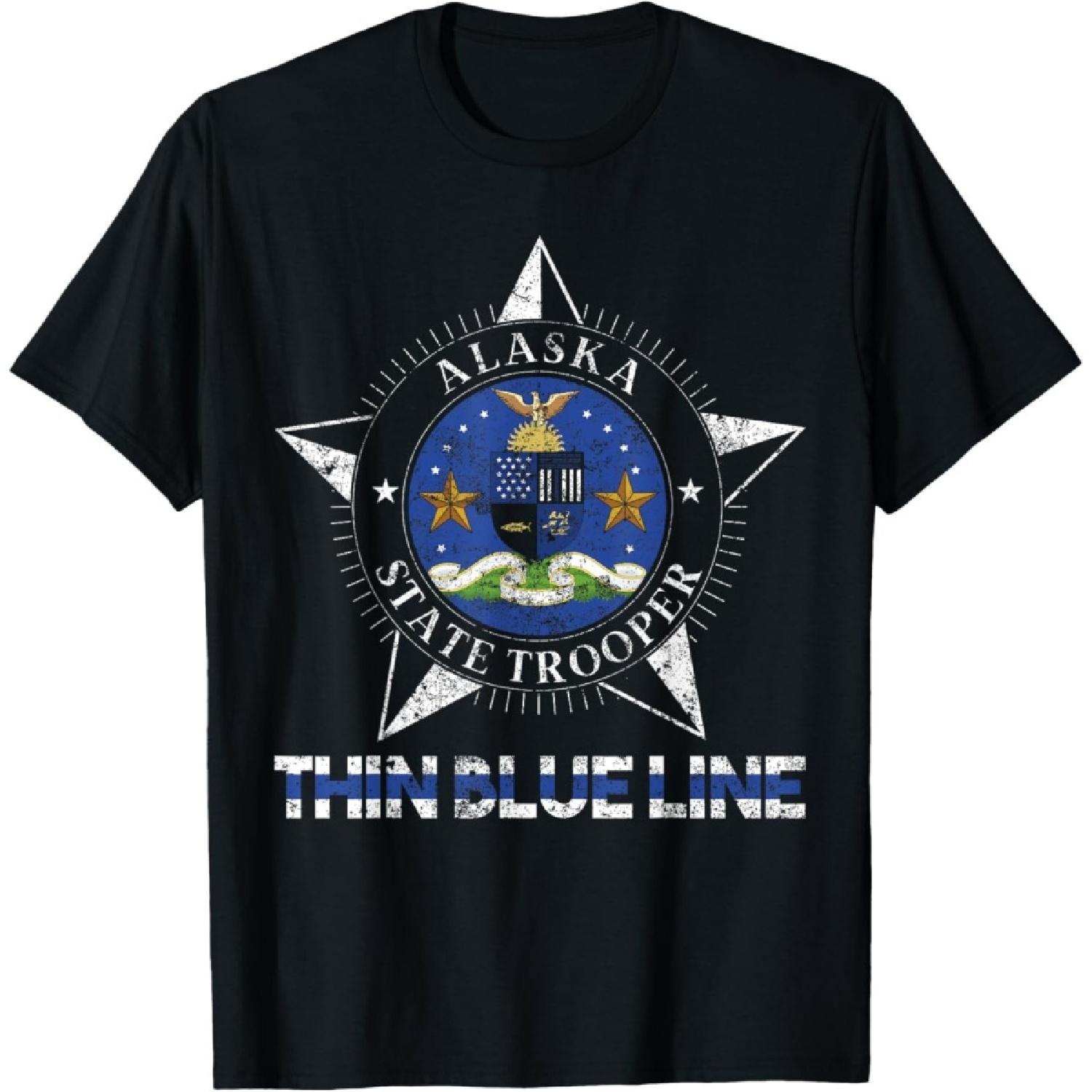 Alaska State Trooper Shirt Alaska Highway Patrol Shirt S