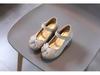 2023 Princess Crystal High Heels with Bow - Formal Leather Shoes for Girls' Runway and Performance