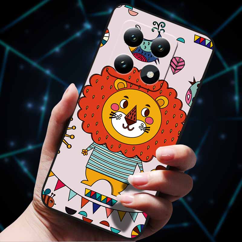 3D Flowers Emboss Fundas For Xiaomi 14T Pro 5G Case Soft Silicone Phone Cases for Xiaomi 14T 5G Back Covers Shell Mi 14T Pro Bag