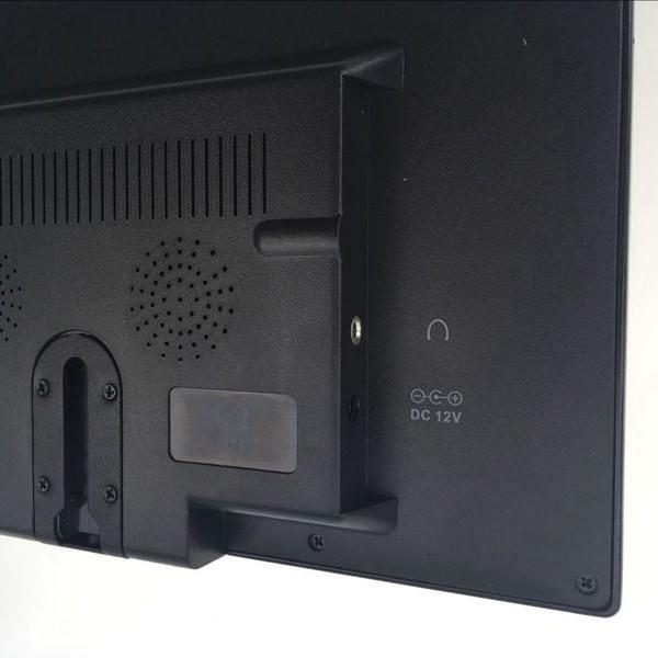 9-Inch HD Car Monitor with Speakers, AV, HDMI, and VGA Inputs