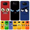 Funny Face Cute Case Phone Cover for Xiaomi Redmi Note 10 9 9S 8 8T 7 5 Pro Mi 12T 11T 10T 9T 12 11 Lite A3 A2 Trend Fundas Mi 1