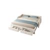 Lit De Jour - MUVOE - 90x200 Cm - Beige - Lit Escamotable - 2 Tiroirs De Rangement