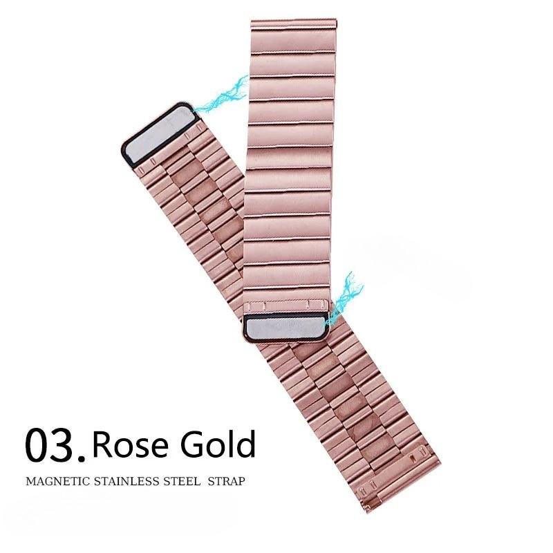 Stainless Steel Magnetic Band for Apple Watch Band S10 38/40/41/42mm S1-9 42/44/45/46/49mm Watchband
