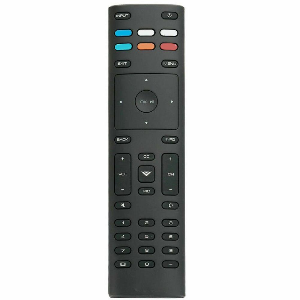 Black Remote Control for VIZIO TV Model XRT136 Replacement