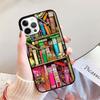 Read Books illustration Phone Case for iPhone 17 Air 16 16e 15 Plus for Apple 13 11 12 14 Pro Max Cover coque fundas