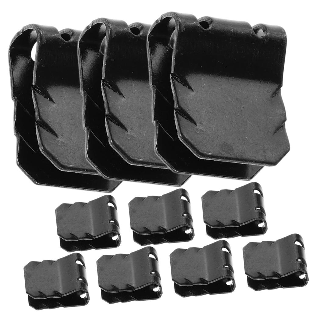 COSMEVIVI Clip Car Clip Nut 10pcs Metal Retainer Clip Car Body Fastener Buckle for Solar Cable Clip