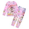 Children's Fashion Suit Skirt Round Neck Long Sleeve Top Pants
