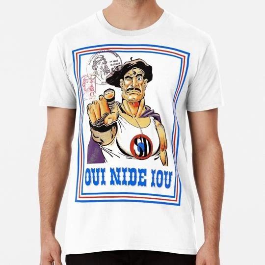 Oui Nide Iou Size S to 5XL Made in the USA T-Shirt 4XL