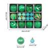 Christmas Tree Pendants Decorative Hanging Christmas Baubles Balls Ornaments Set