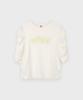 SINOON Soft Shirring T-Shirt (Cream)