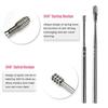 Wholesale 6Pcs Effective  Earwax Cleaning Tool with Spiral Earpick and Ear Curette   Ear Care Tool for Daily Use  ear pick1 set