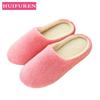 Fashion Slippers Women Indoor House plush Soft Cute Cotton Slippers Shoes Non-slip Floor Home Slippers Women Slides For Bedroom