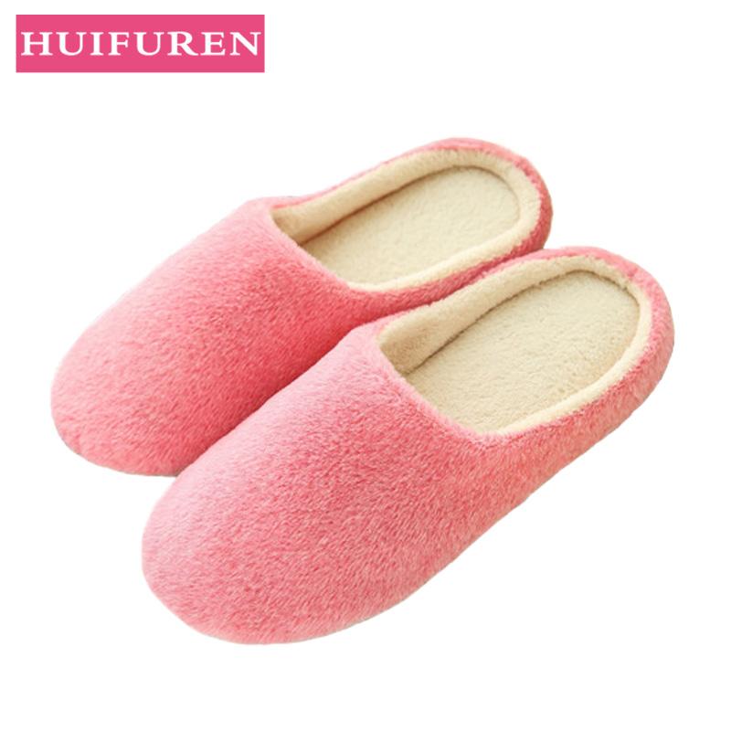 Fashion Slippers Women Indoor House plush Soft Cute Cotton Slippers Shoes Non-slip Floor Home Slippers Women Slides For Bedroom