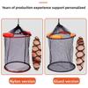 Thickened Woven Fish Shrimp Basket Storage Bag Mesh Landing Bucket Anti-jump Net  Lobstering