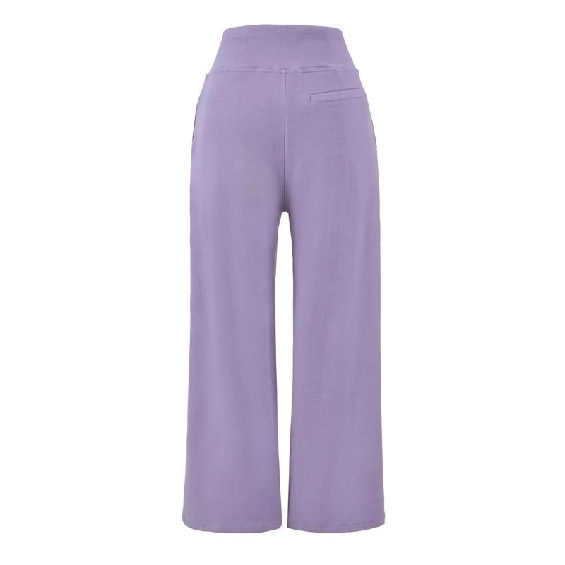 Women's Mid-Waist Drawstring Sweatpants - Casual, Comfortable, and Versatile for Autumn/Winter