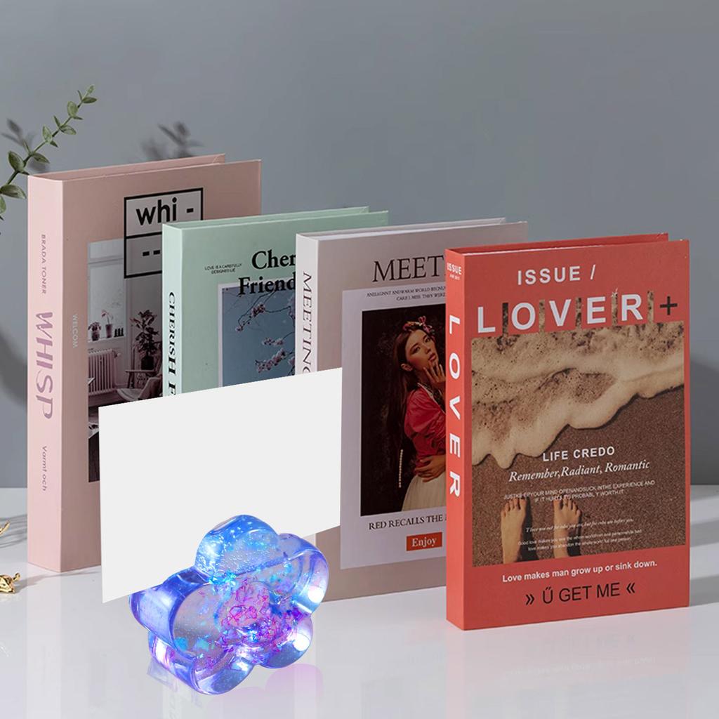 DIY Liebe Visitenkartenhalter Silikonform Beton Gips Epoxidharz Dekorative Handarbeiten Heim Büro Schreibtisch Ornament