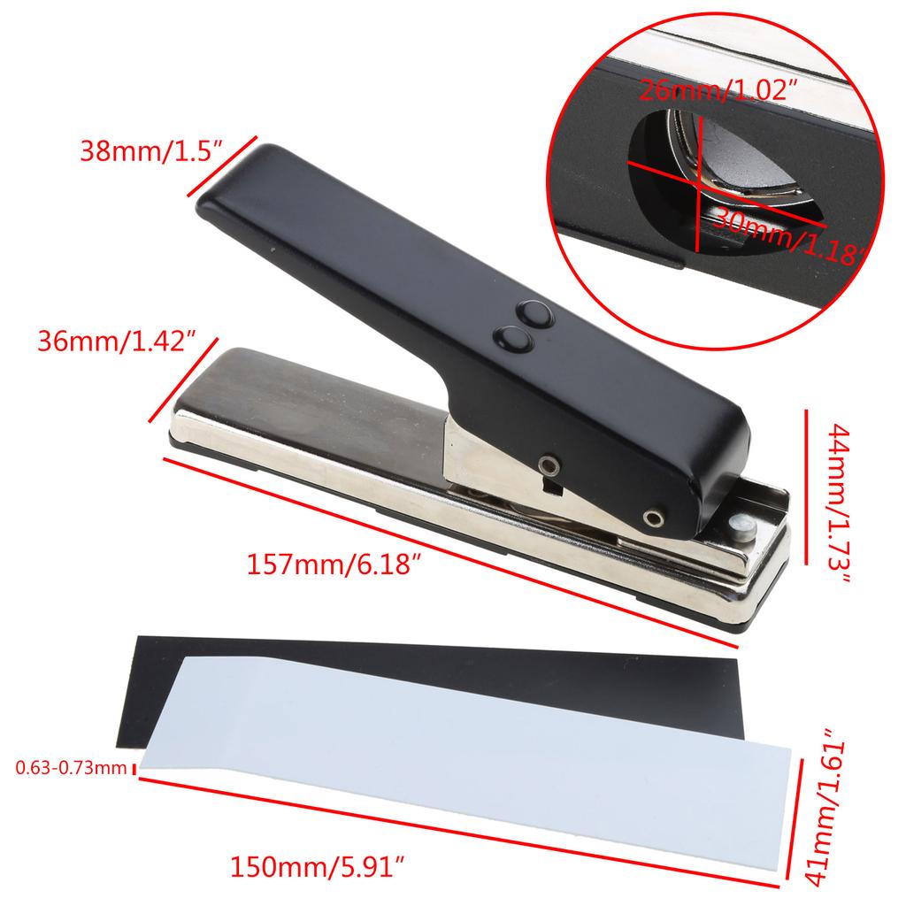 Portable Guitar Pick Cutter Adjustable Plectrum Trimmer Guitar Pick Hole Punch Producer DIY Making Machine Durable