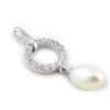 Les Trésors De Lily [H5517] - Pendentif Argent 'Sissi' ivoire