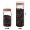 Glass Storage Jar, Sealed Canister for Rice Cereal Spice