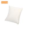 uxcell Zegarek Bransoletka PU Skóra Ekspozytor na Biżuterię Poduszka na Bransoletki do Ekspozycji i 90mm x 10 Sztuk Poduszka, Poduszka, Przechowywanie, 80mm, Biały,