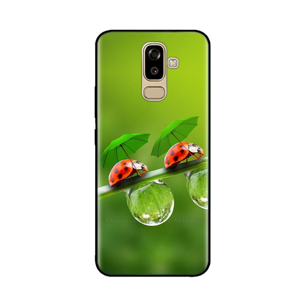 Cute Silicone Cover For Samsung Galaxy A8 2018 Phone Case A530F SM-A530F Soft TPU Funda Coque For Samsung A8 Plus 2018 A8+ A730F