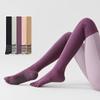 Womens Professional Non Slip Over Knee Yoga Socks Five Toes Full Length Socks For Indoor Fitness Pilates Toe Separated Floor Exercises