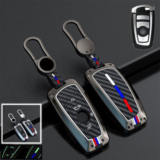 Zinc Alloy Silicone Car Key Fob Case Cover For BMW 1 3 5 F10 F20 F30 X3 X4 X5 X6