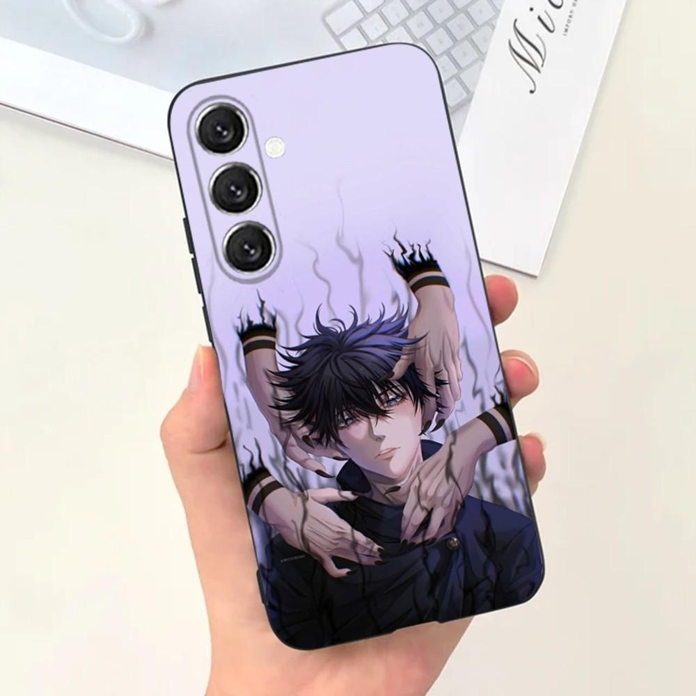 Anime Megumi Fushiguro Phone Case For Samsung S21,S22 Ultra,S20,S30 plus,S22 plus,S23,S30 ultra 5G Silicone Cover