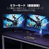 HDMI 2 Matrix Dual Screen Output or Single Screen Remote Control for Switch, Inputs/2 Outputs, Switch, Splitter, Selector, 4K@30Hz [Simultaneous