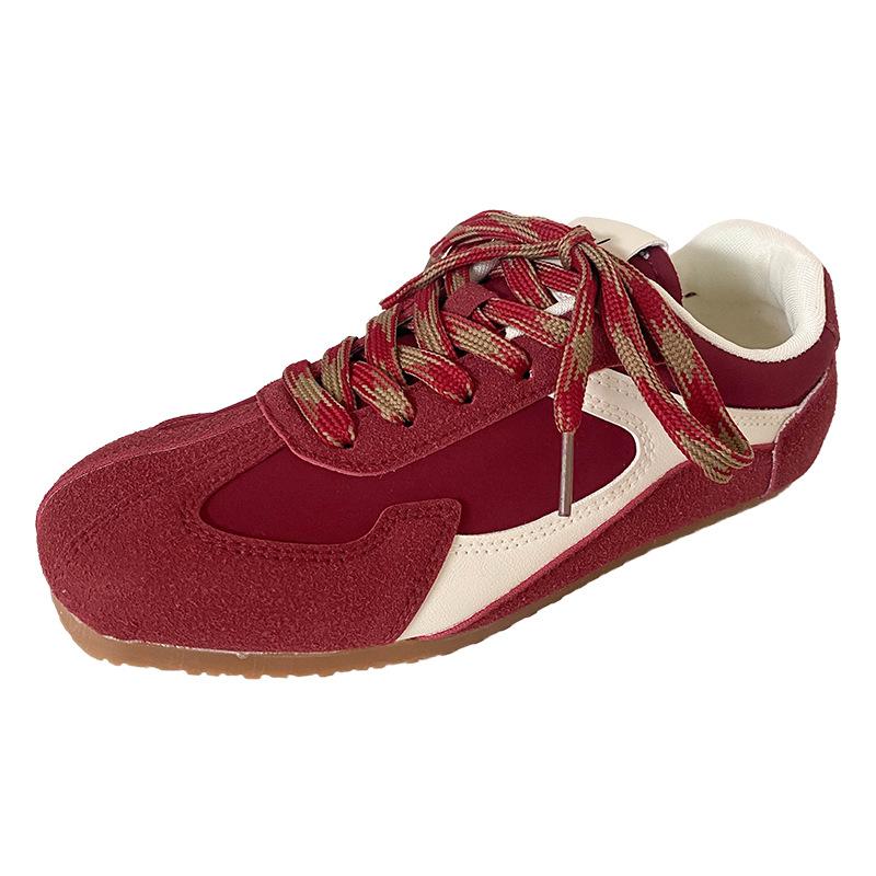 

A9856 latex insole/lightweight Forrest Gump shoes women s shoes German training shoes board shoes casual shoes 2024 new popular niche 40