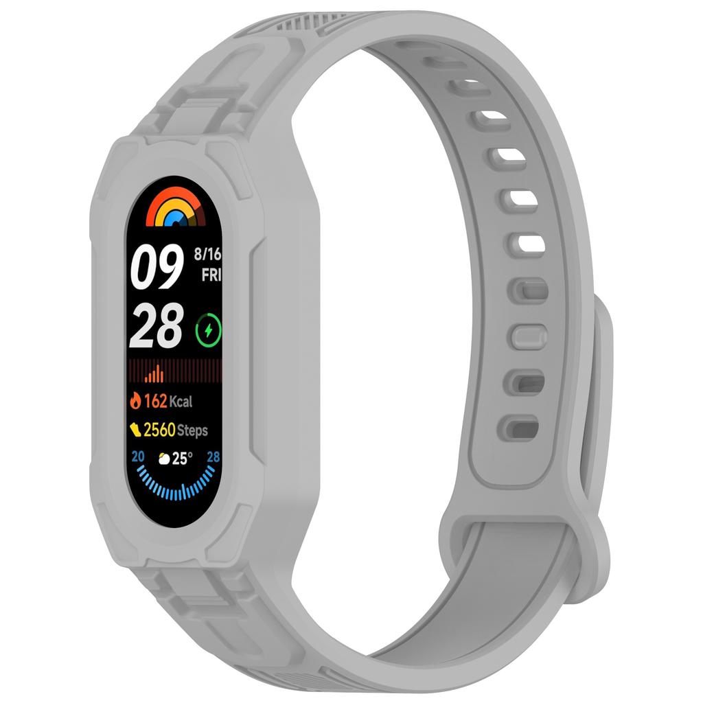 Armband+Hülle für Xiaomi Mi Band 10 9 8 NFC miband Uhrenzubehör Sport Silikonarmband Handgelenkgurt pulseira correa Mi band 10