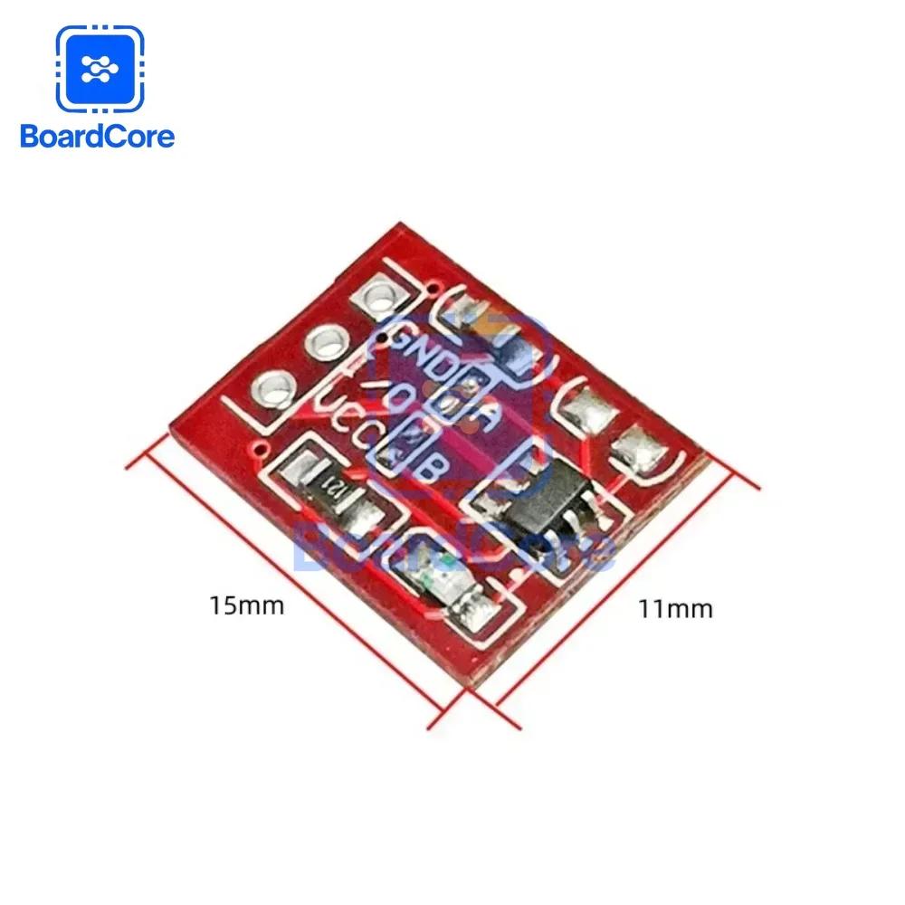 10-30PCS TTP223 Touch Button Module Single Channel Self Locking Touch Switch Sensor 2.5-5.5V Capacitor Type Switches for Arduino