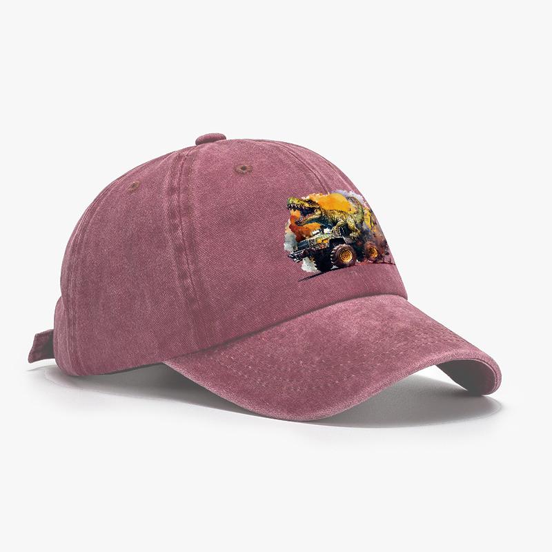 Fashion Casual Peaked Cap Print Animal Baseball Caps Men'S Spring Summer New Handsome Outdoor Sports Baseball Sunshade Black Blue