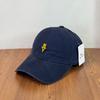 Fashion Hat Korean new letter embroidered baseball cap autumn casual sun hat men's and women's washed cotton soft top cap