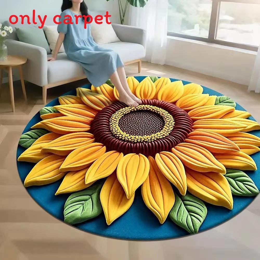 Sonnenblumen Silikon Diatomeenerde Bodenmatte Für Wohnzimmer Und Badezimmer Rutschfest Wasseraufnahme
