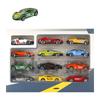 Legierungsauto 12 Stück, 1:64 Kleines Automodell, Das beste Geschenk für Kinder, Simulations-Spielzeugauto 6 Stück, Sammlerstücke