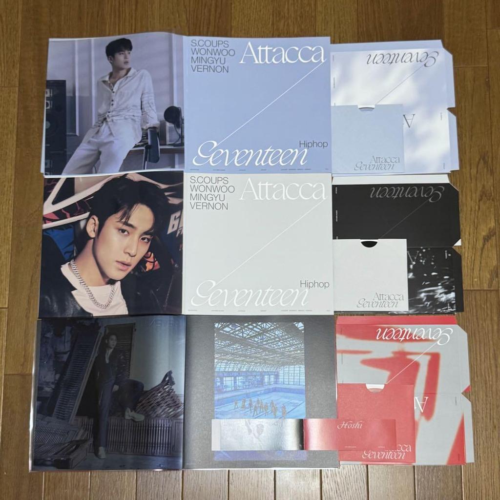 [USED] Seventeen CD 6-piece set with bonus CD only