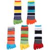 Soft Split-toed Socks Trendy Thick Long Tube Cotton Man Socks Middle Tube Hosiery Five Finger Socks
