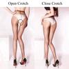 1D Ultrathin Breathable Underwear Oil Shiny Transparent Party Sotckings Women Sexy One Line Crotch Pantyhose Pole Dance Clubwear