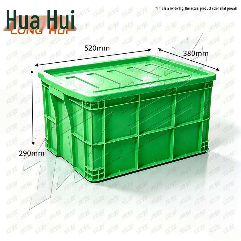 Longhui Plastic Storage Crate with Lid