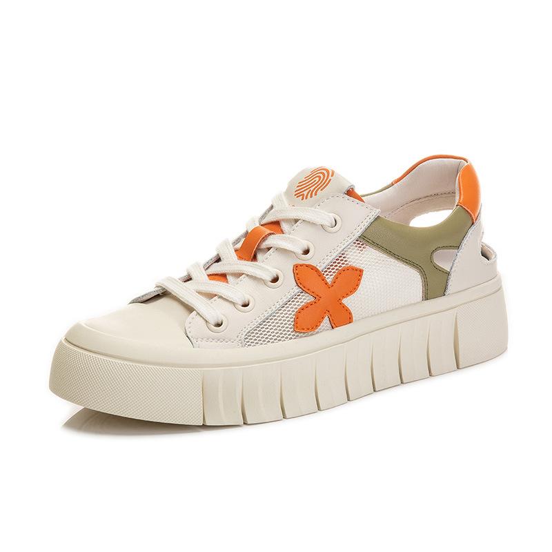 Outdoor Sports Sandals Women's 2025 Summer New Women's Flat Shoes Versatile Shoes Children's Inner Height Increase Women's Shoes