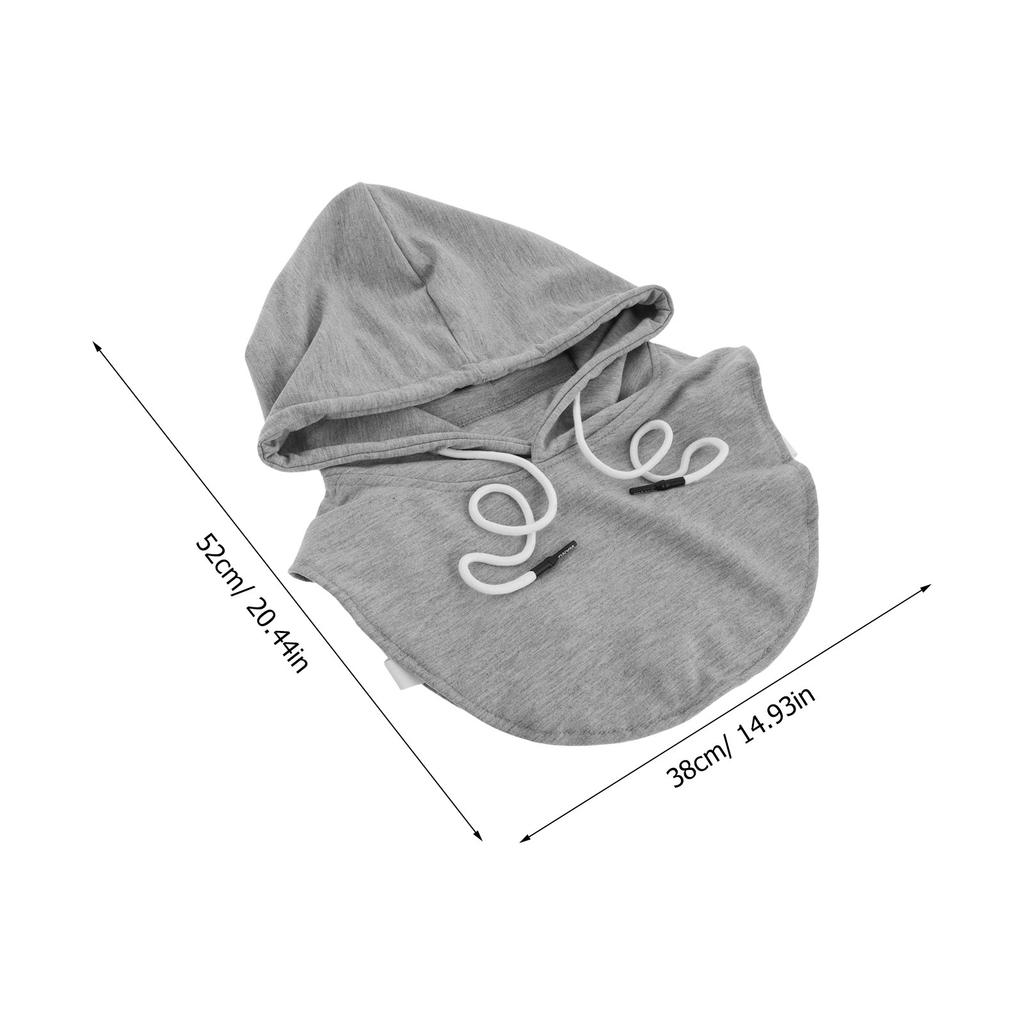 Detachable Hooded Fake Collar Decorative Pullover Accessory Warm Comfortable Casual Outdoor Travel Hoodie Replacement