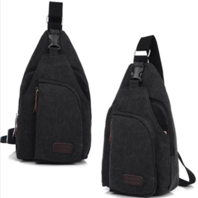 Mens Canvas Outdoor Travel Messenger Satchel Crossbody Shoulders Bag Backpacks