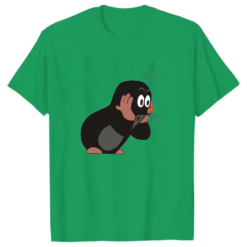 Men T Shirt Krtek Cartoon The Story Of A Mole Summer Tops T Shirt Novelty Tshirt Women High Quality Casual Printing Tee
