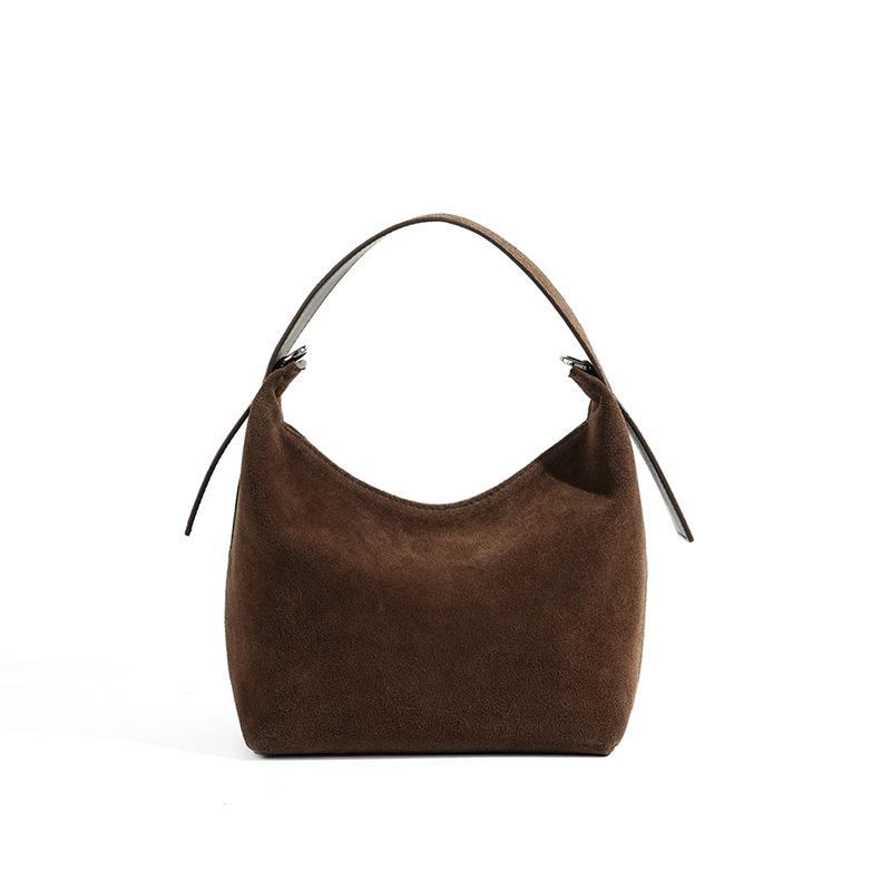 Hand Carry To Work Commuter Handbag Women's Leather Niche High-end Sense Versatile Bag Women's Autumn and Winter Messenger Bag Women