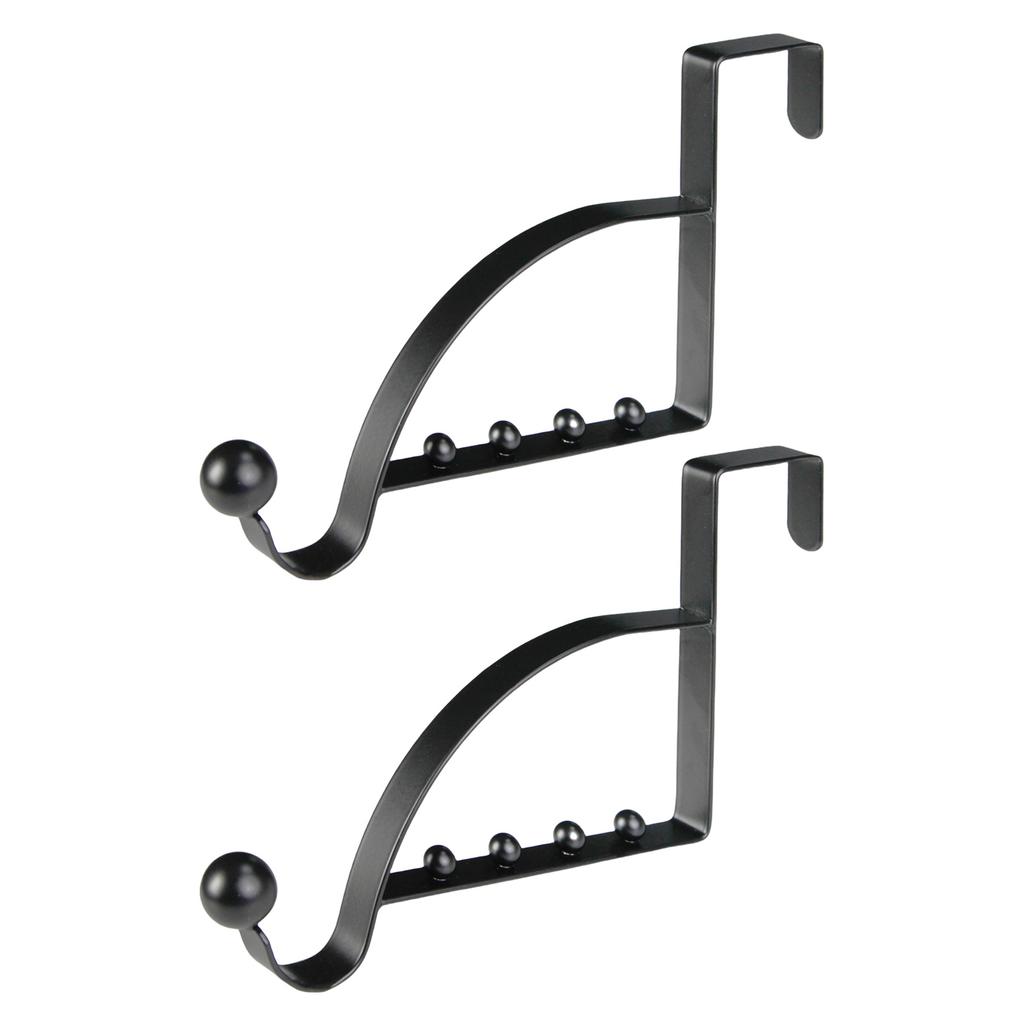 2 Sztuki Haczyki Nad Drzwi Wieszak Wielofunkcyjne Organizery do Przechowywania Wiszące Haczyki Lokajskie na Płaszcze Ubrania Bluzy Czapki Szaliki