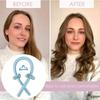 Damen-Gummibänder, Damen-Gummibänder, Damen-Gummibänder, Damen-Gummibänder, Seiden-Lockenband, hitzefreies Haar-Lockenband, machen Sie das Haar lockig