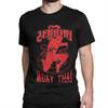 Muay Thai Flying Knee Thailand Martial Artpng for Men T Shirts  Tees Short Sleeve Crew Neck TShirt Pure Cotton Plus Size