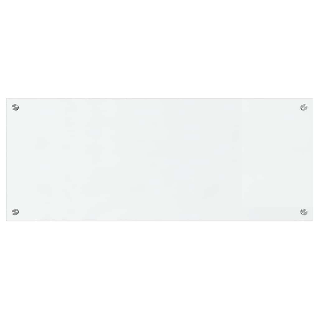 Transparent Kitchen Backsplash 100 X 40 Cm Tempered Glass