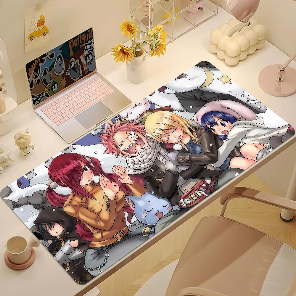 Anime Fantasy Fairy Tail Mouse Pad Large NonSlip Lockedge Desktop Computer Desk Mat Keyboard Mousepad Office Gamer Student Gift